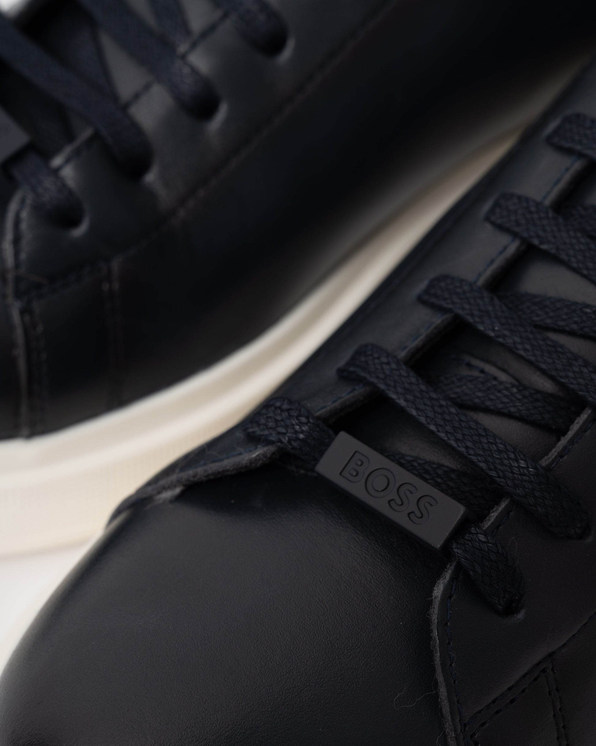 BOSS Orange Bulton Runn Mens Trainers logo detail on laces