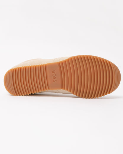 BOSS Orange Careton_Lowp_sd Mens Trainers 50548707 - Open White 131