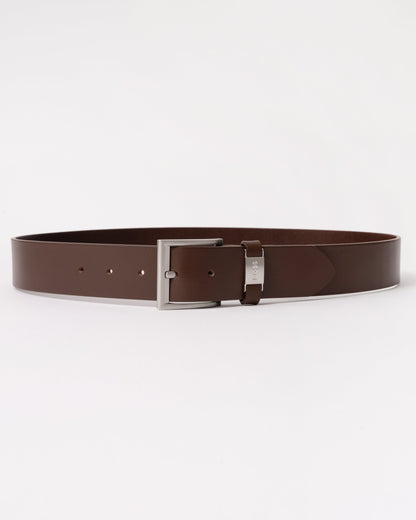 BOSS Orange Connio Mens Leather Belt NOS - Dark Brown 202