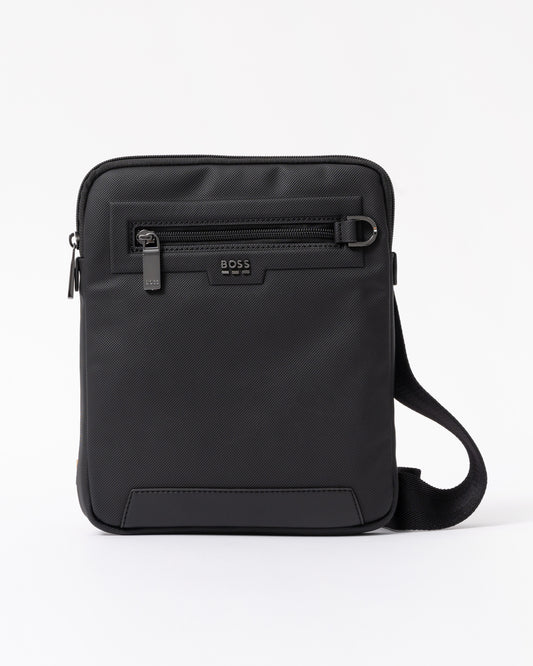 BOSS Orange Cullen Mens Envelope Bag - Black 001