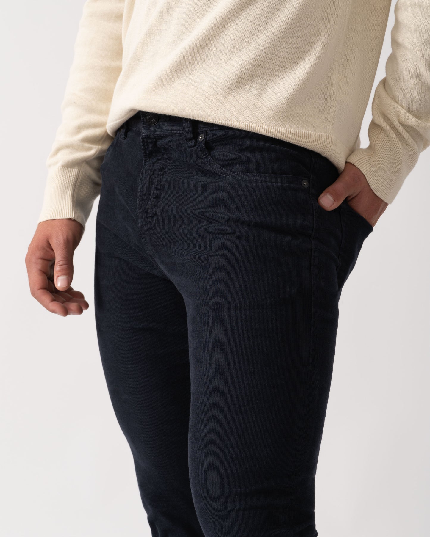 BOSS Orange Delaware Mens Jeans - Dark Blue 404