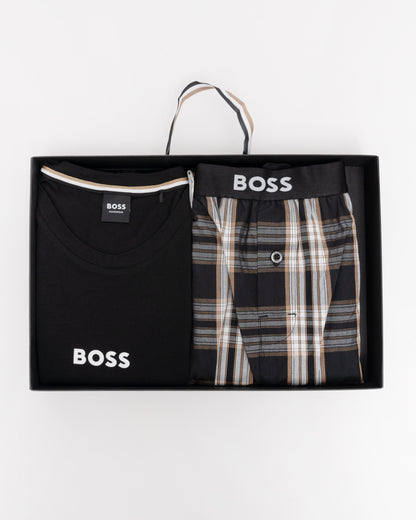 BOSS Orange Easy Mens Pyjama Set inside packaging