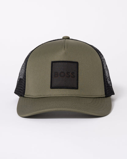 BOSS Orange Elliot Mens Cap 50535622 - Open Green 342