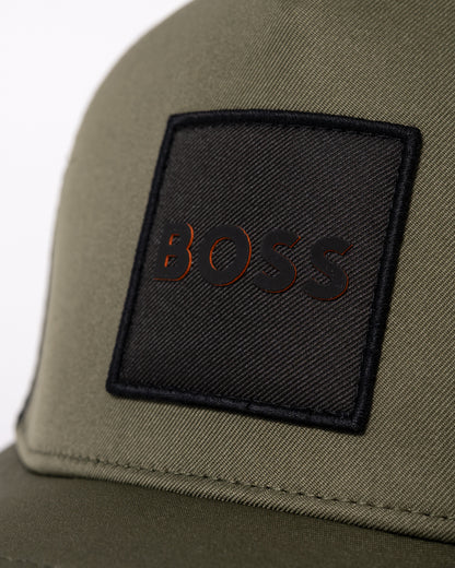 BOSS Orange Elliot Mens Cap 50535622 - Open Green 342