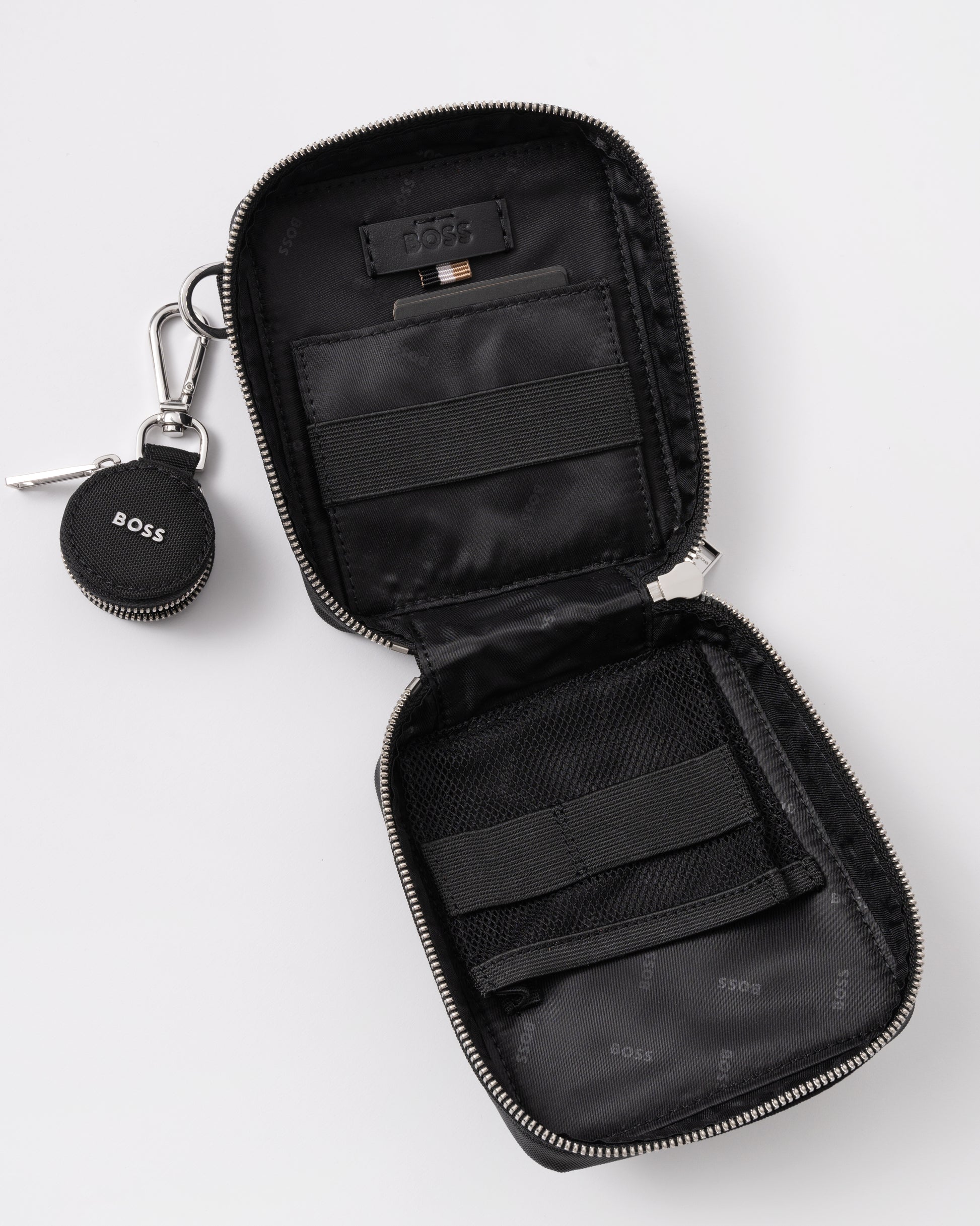 BOSS Orange Gift Box For Cable & Tracer Tag - Black 001 with the case opened