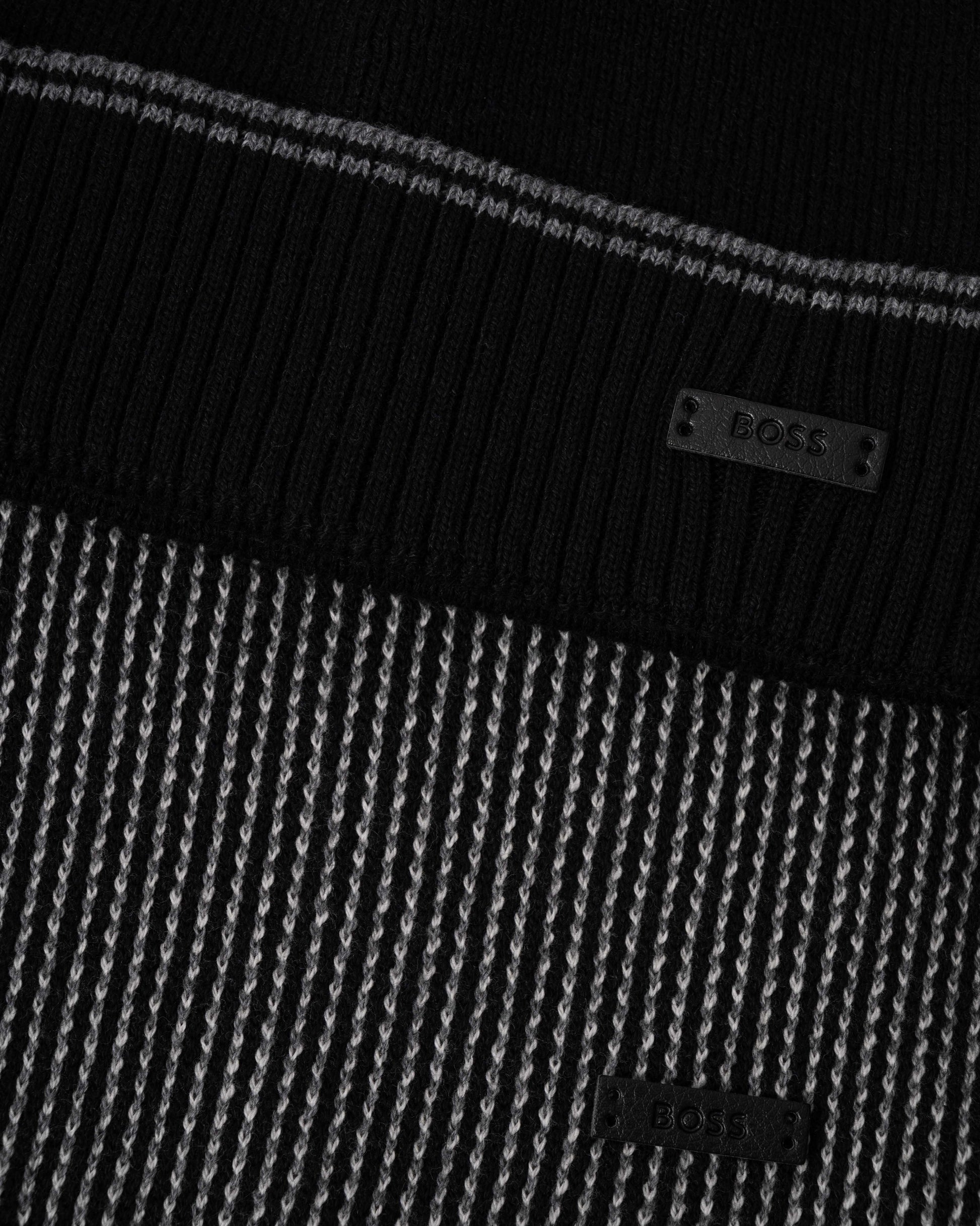 BOSS Orange Hernesto Hat & Scarf Gift Set - Black 001 - CHO - Designer Mens Gift Sets