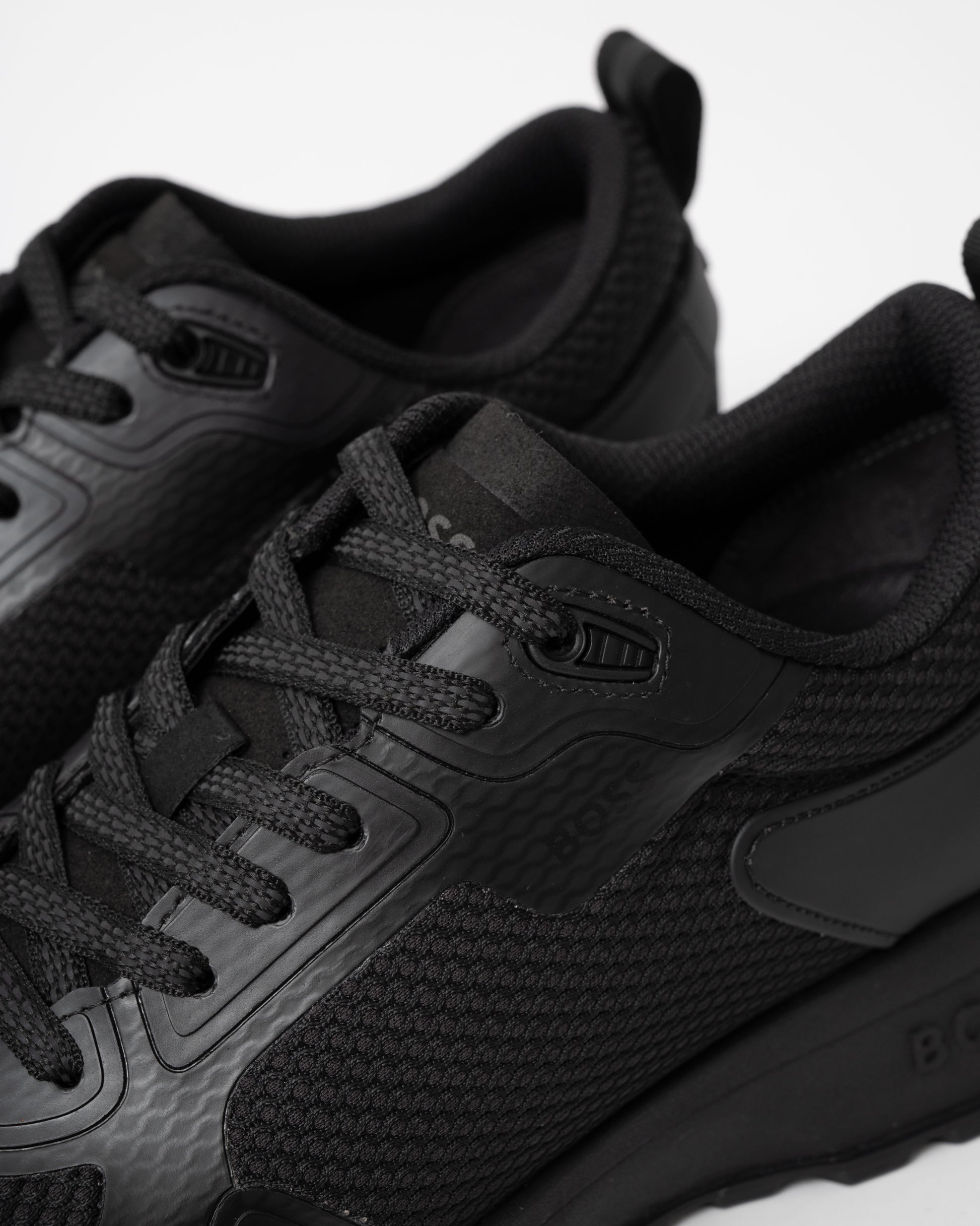 BOSS Orange Jonah Trainers with Mesh Details close up