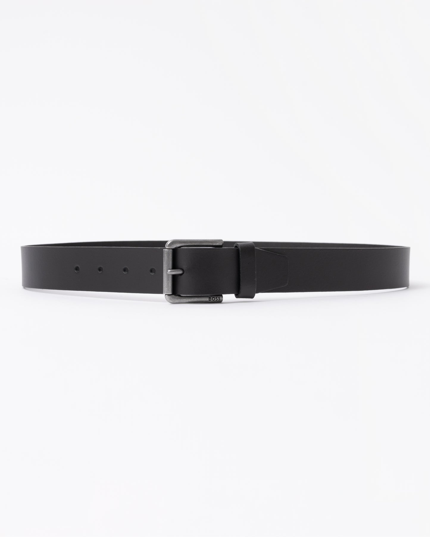 BOSS Orange Mens Joris Beltin Black 001 front view