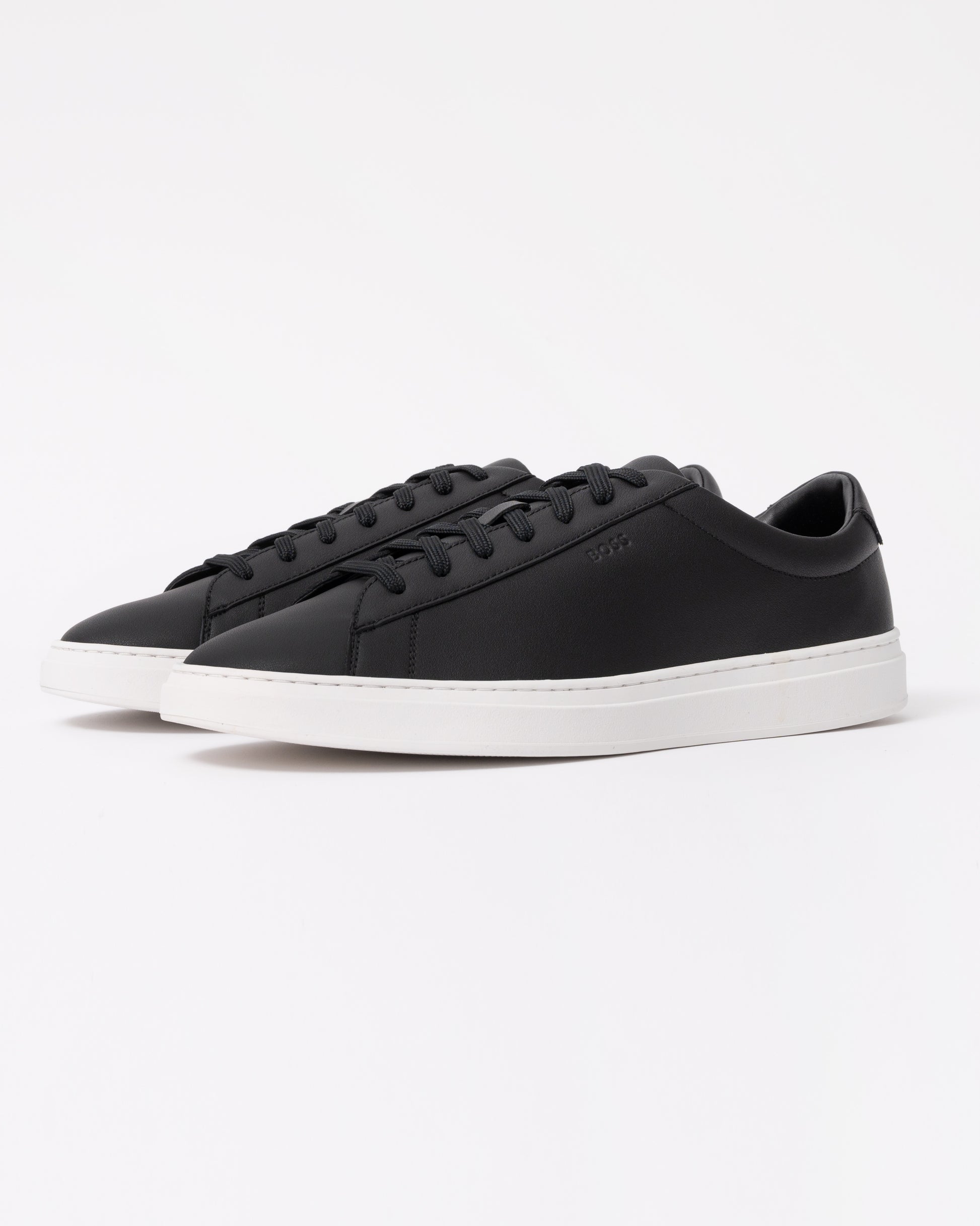 BOSS Orange Mens Kieran Tennis Trainers - Black 002 - Front