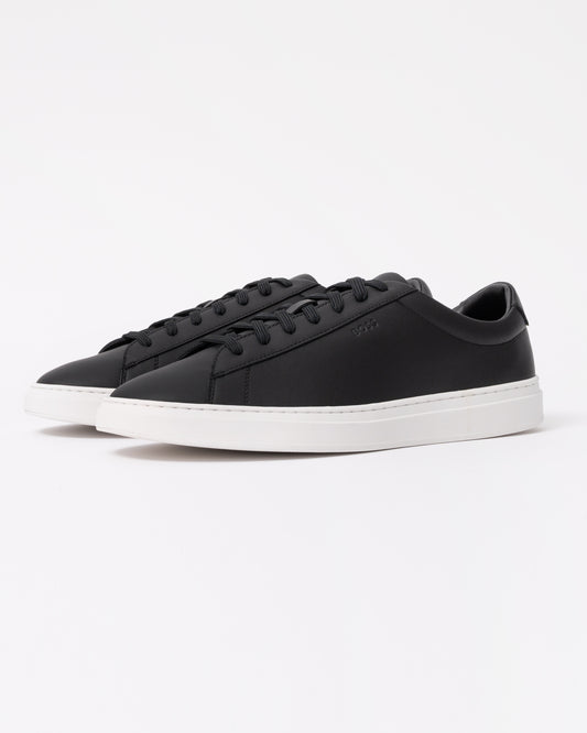BOSS Orange Mens Kieran Tennis Trainers - Black 002 - Front
