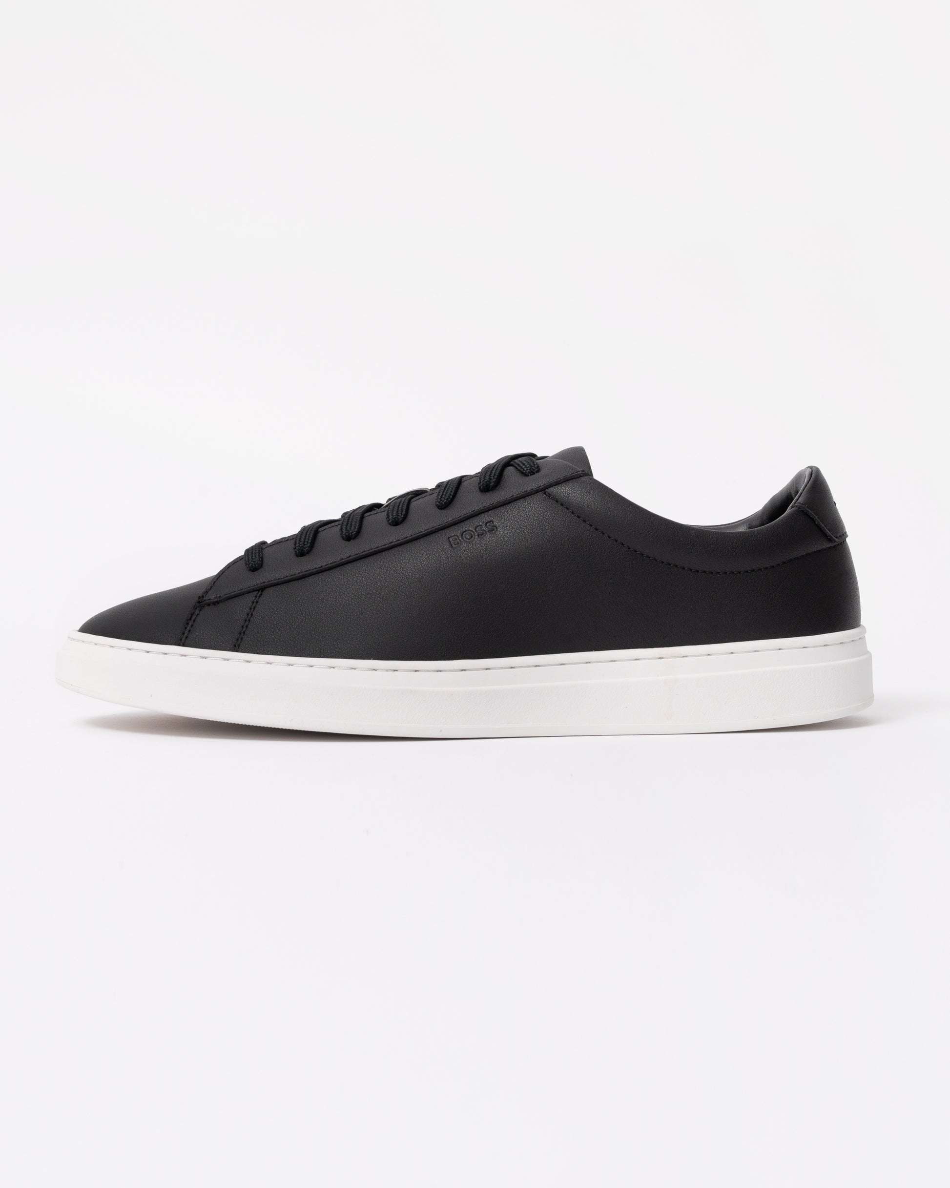 BOSS Orange Mens Kieran Tennis Trainers - Black 002 - side