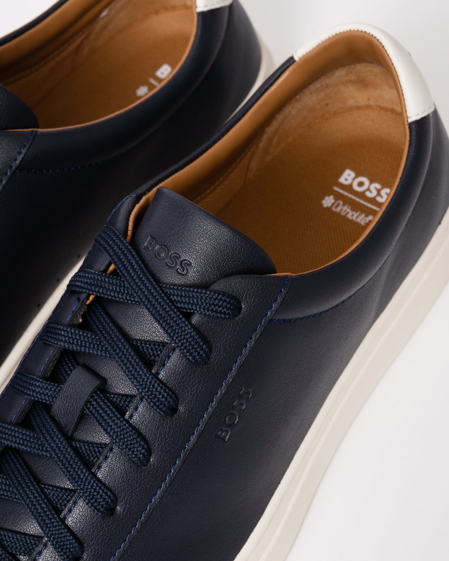 BOSS Orange Kieran_Tenn_allt Mens Trainers - Dark Blue 402