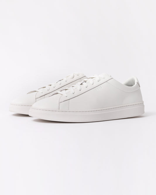 BOSS Orange Mens Kieran Tennis Trainers - White 100 - Main