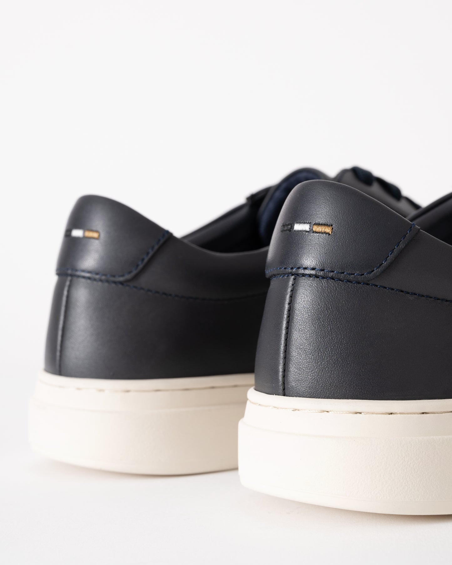 BOSS Orange Kieran_Tenn_buox Mens Trainers - Dark Blue 401