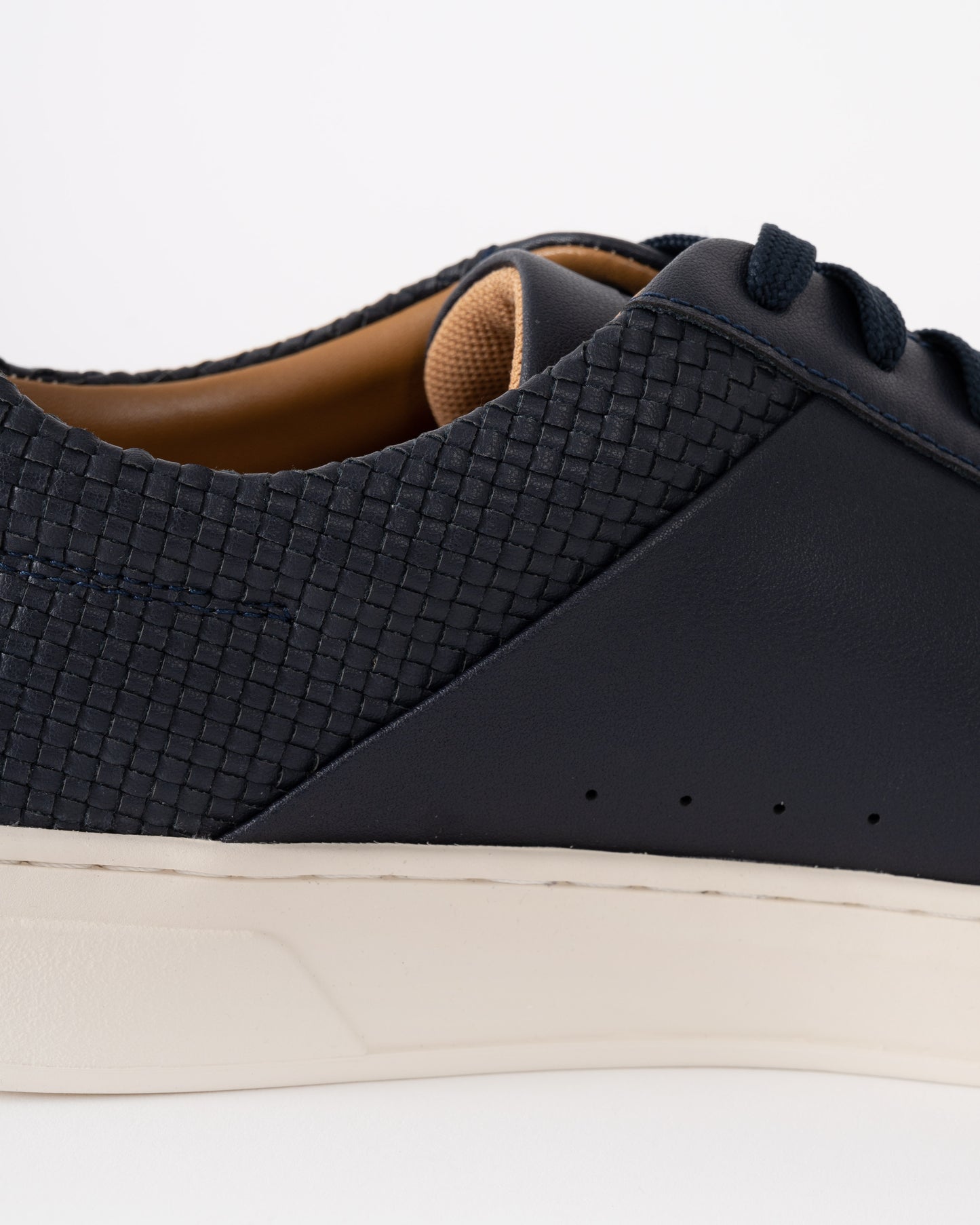 BOSS Orange Kieran Tenn Lwvpu Mens Trainers - Dark Blue 401 | CHO | Designer Mens Trainers