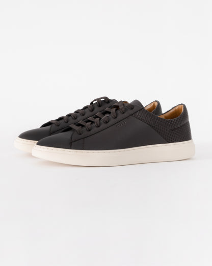 BOSS Orange Kieran Tenn Lwvpu Mens Trainers - Dark Brown 207 | CHO | Designer Mens Trainers