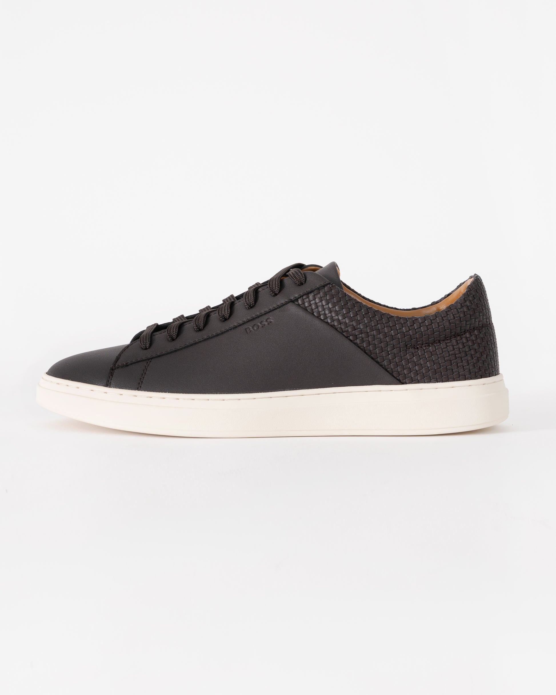BOSS Orange Kieran Tenn Lwvpu Mens Trainers - Dark Brown 207 | CHO | Designer Mens Trainers