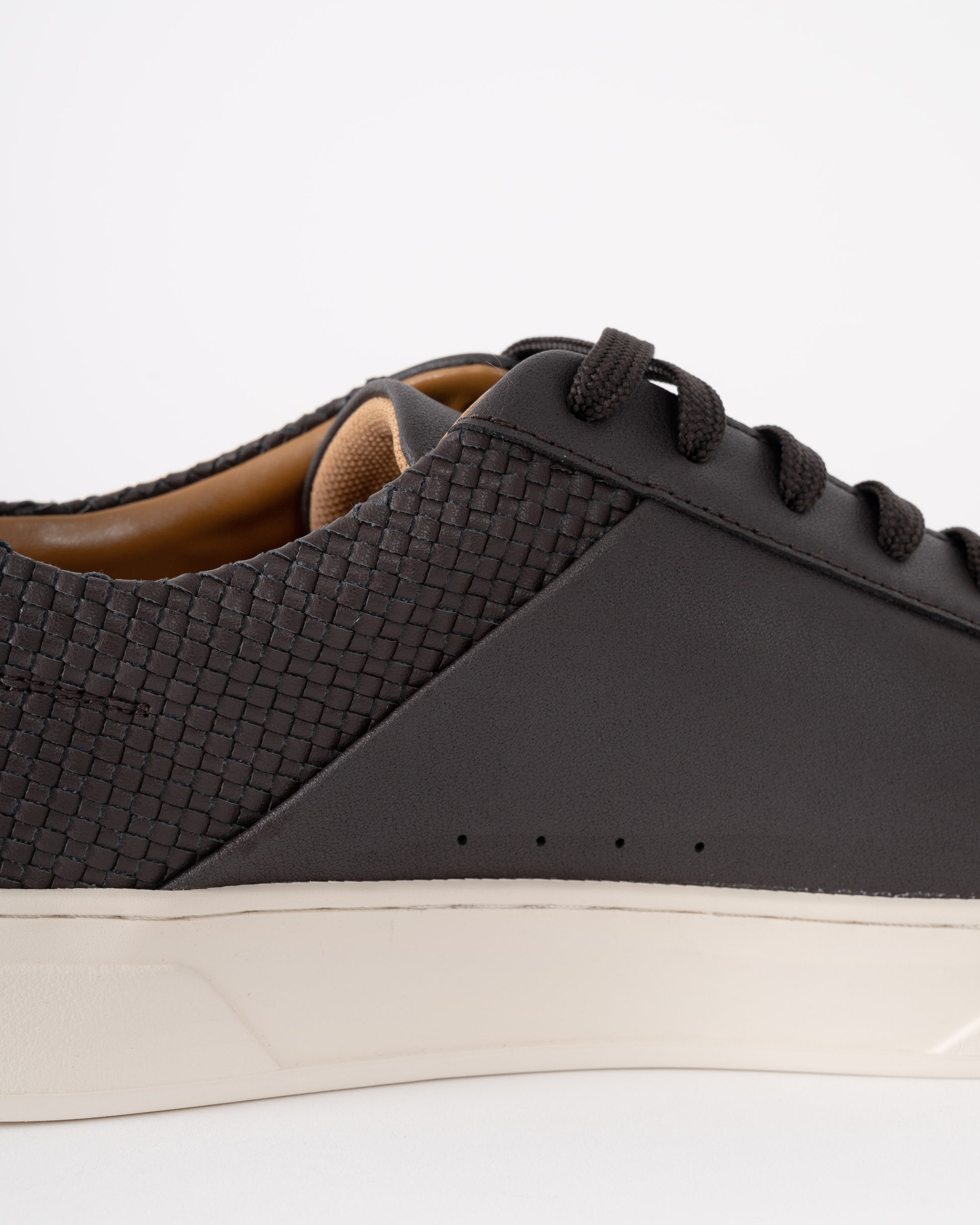 BOSS Orange Kieran Tenn Lwvpu Mens Trainers - Dark Brown 207 | CHO | Designer Mens Trainers
