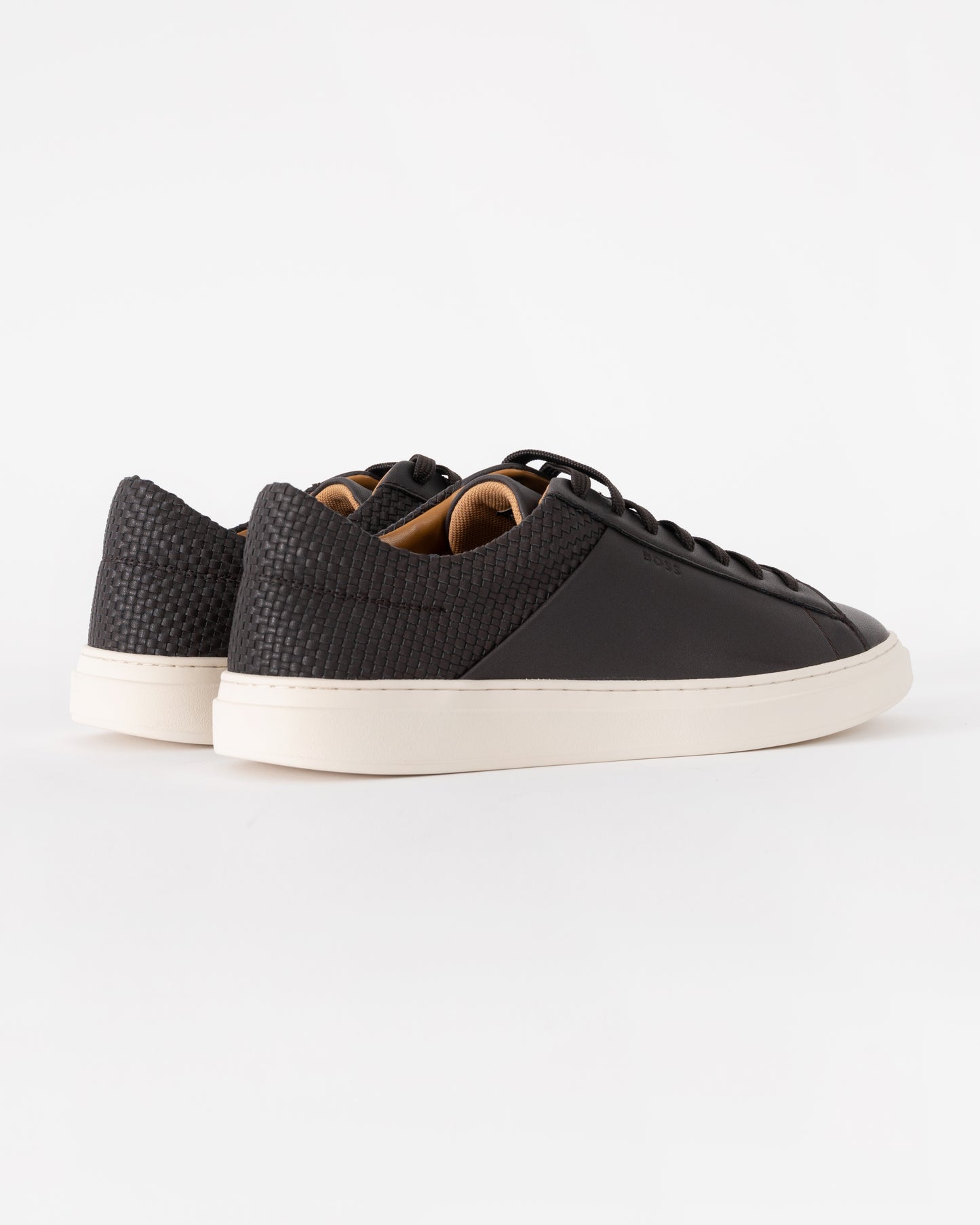 BOSS Orange Kieran Tenn Lwvpu Mens Trainers - Dark Brown 207 | CHO | Designer Mens Trainers