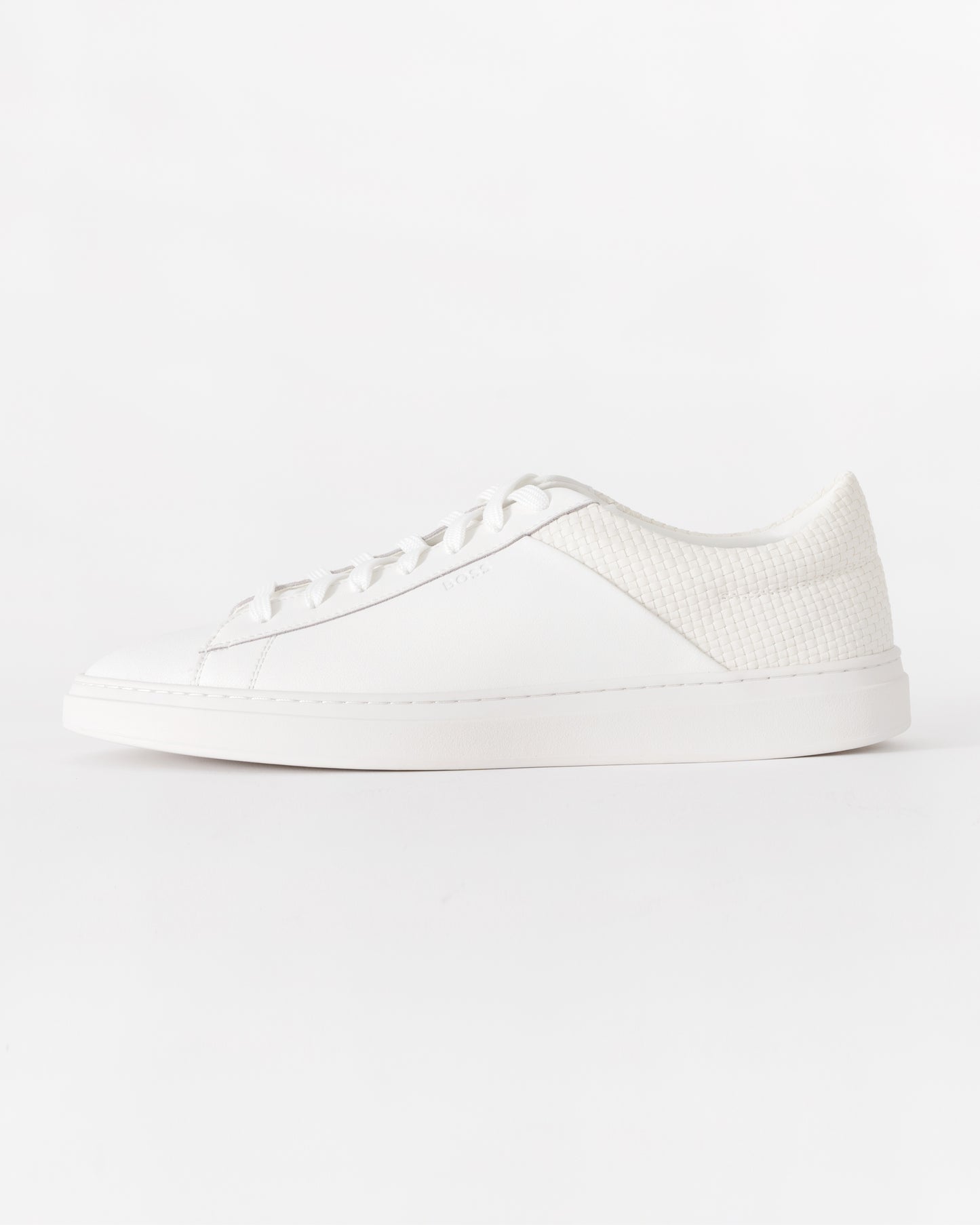 BOSS Orange Kieran Tenn Lwvpu Mens Trainers - White 100 | CHO | Designer Mens Trainers