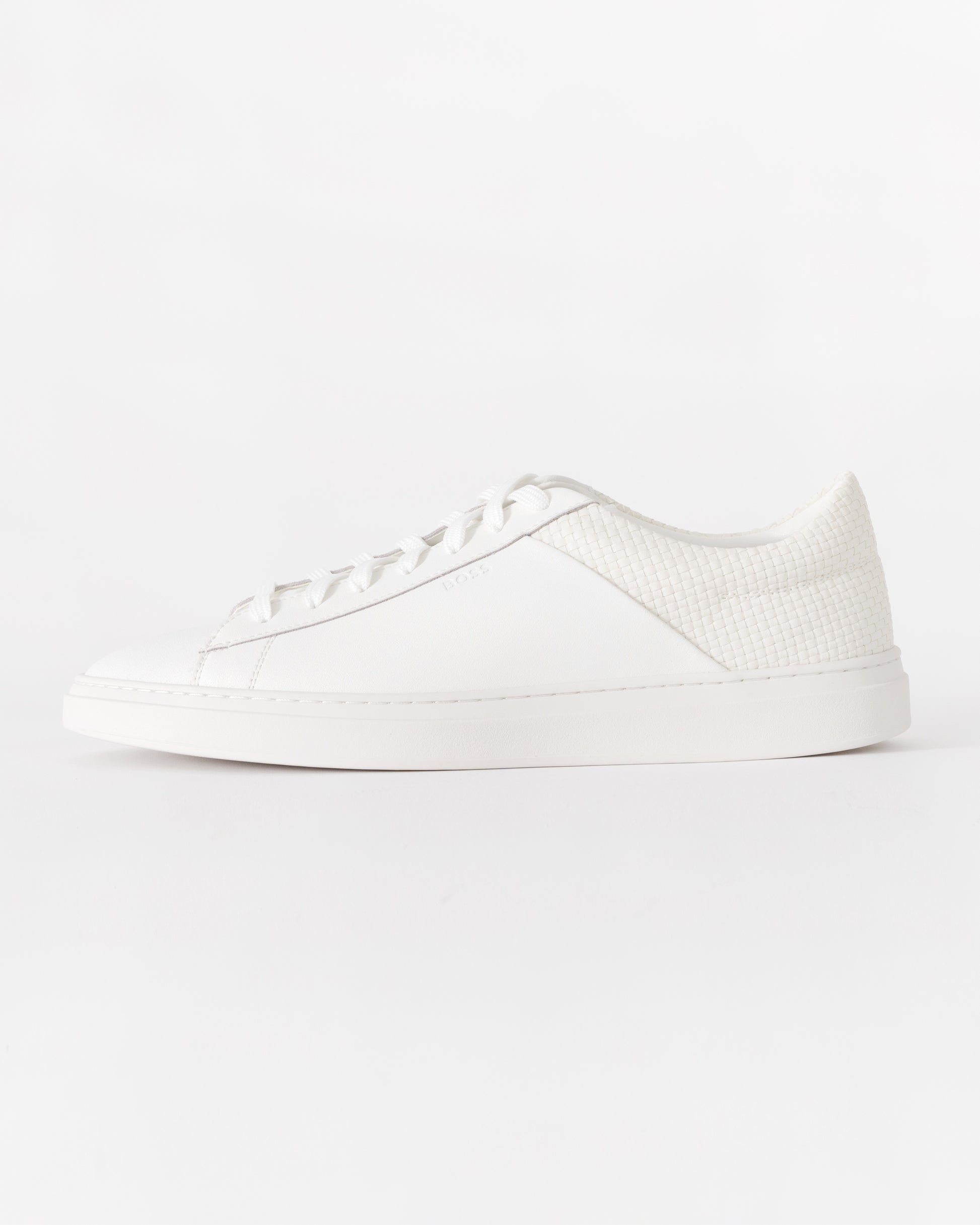 BOSS Orange Kieran Tenn Lwvpu Mens Trainers - White 100 | CHO | Designer Mens Trainers