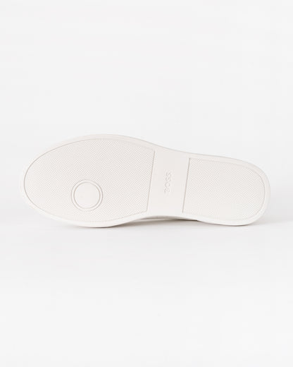 BOSS Orange Kieran Tenn Lwvpu Mens Trainers - White 100 | CHO | Designer Mens Trainers