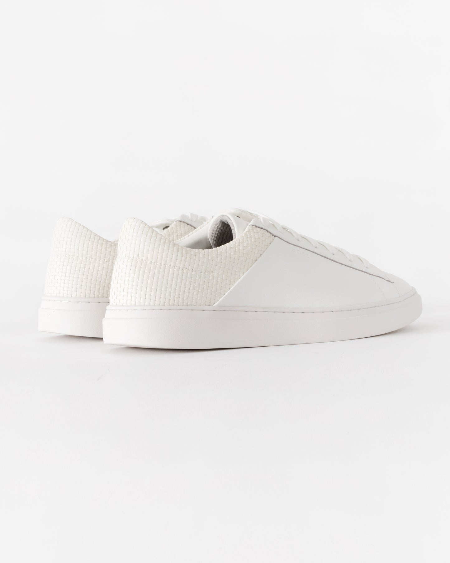 BOSS Orange Kieran Tenn Lwvpu Mens Trainers - White 100 | CHO | Designer Mens Trainers