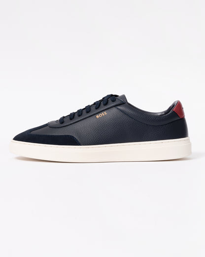 BOSS Orange Kieran_Tenn_sdgral Mens Trainers - Dark Blue 406
