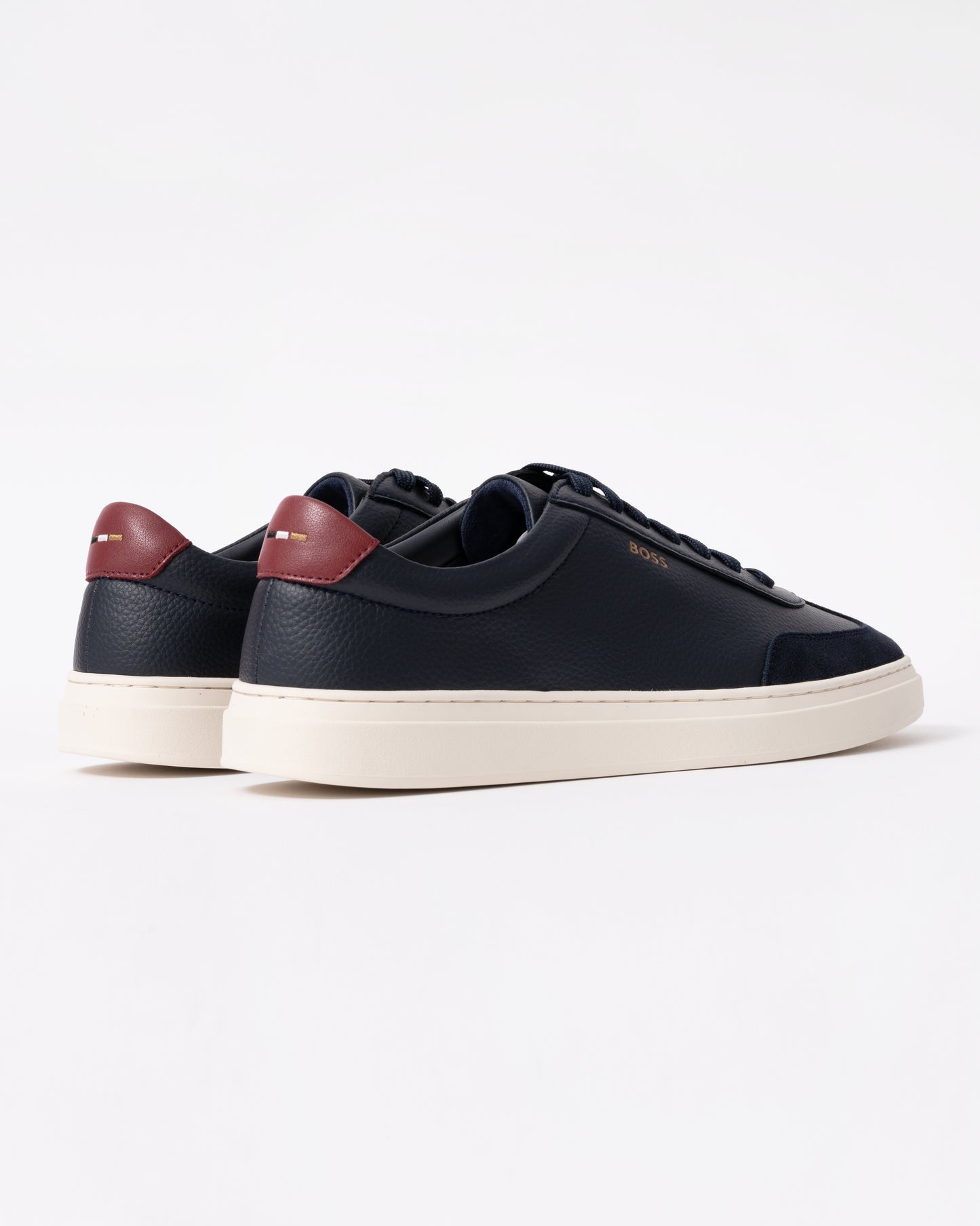 BOSS Orange Kieran_Tenn_sdgral Mens Trainers - Dark Blue 406