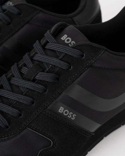 BOSS Orange Levon Runn Nymi Mens Trainers - Black 005 | CHO | Designer Mens Trainers