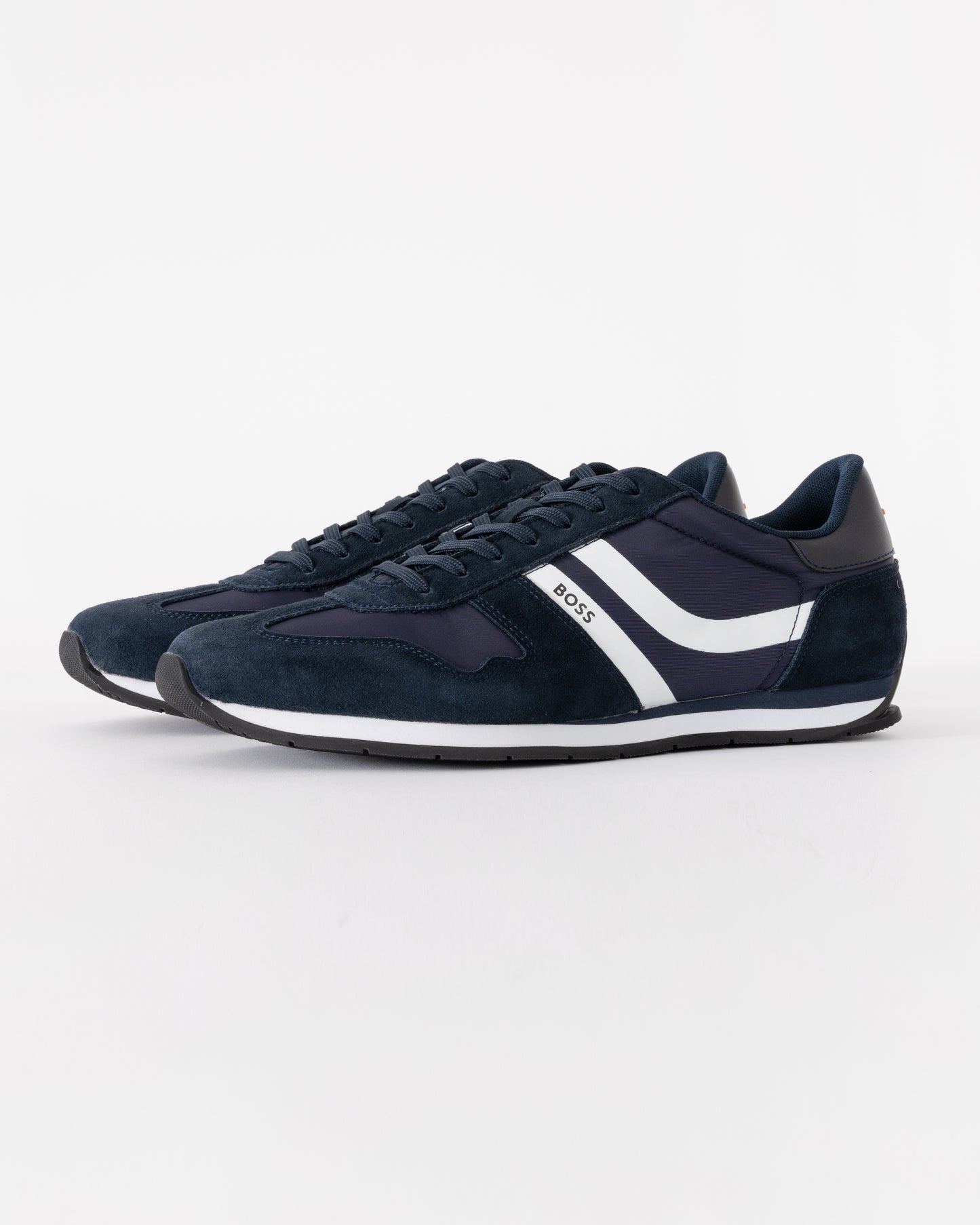BOSS Orange Levon Runn Nymi Mens Trainers - Dark Blue 401 | CHO | Designer Mens Trainers