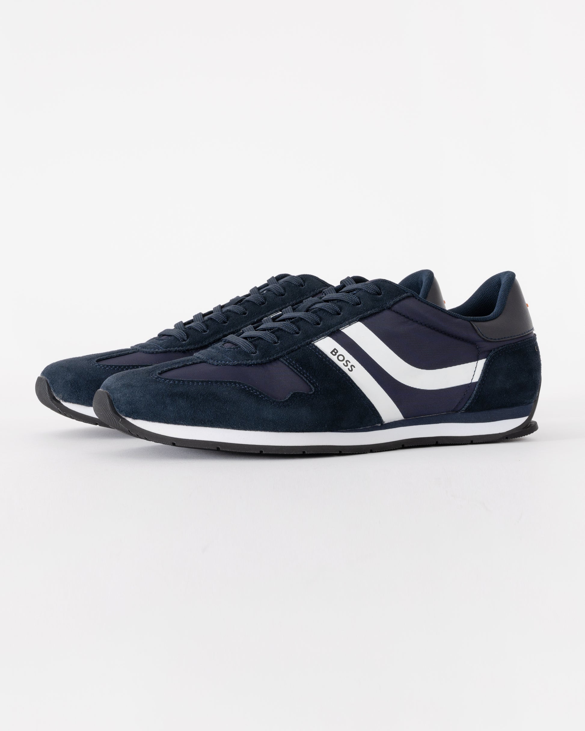 BOSS Orange Levon Runn Nymi Mens Trainers - Dark Blue 401 | CHO | Designer Mens Trainers