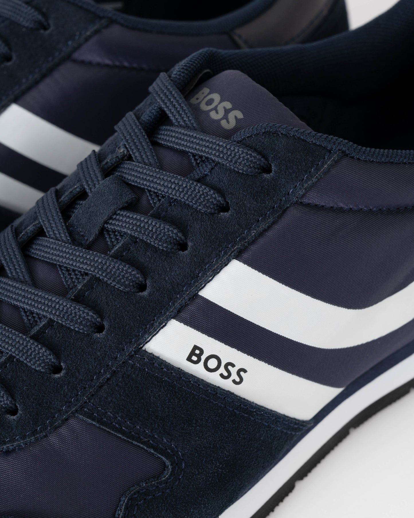 BOSS Orange Levon Runn Nymi Mens Trainers - Dark Blue 401 | CHO | Designer Mens Trainers