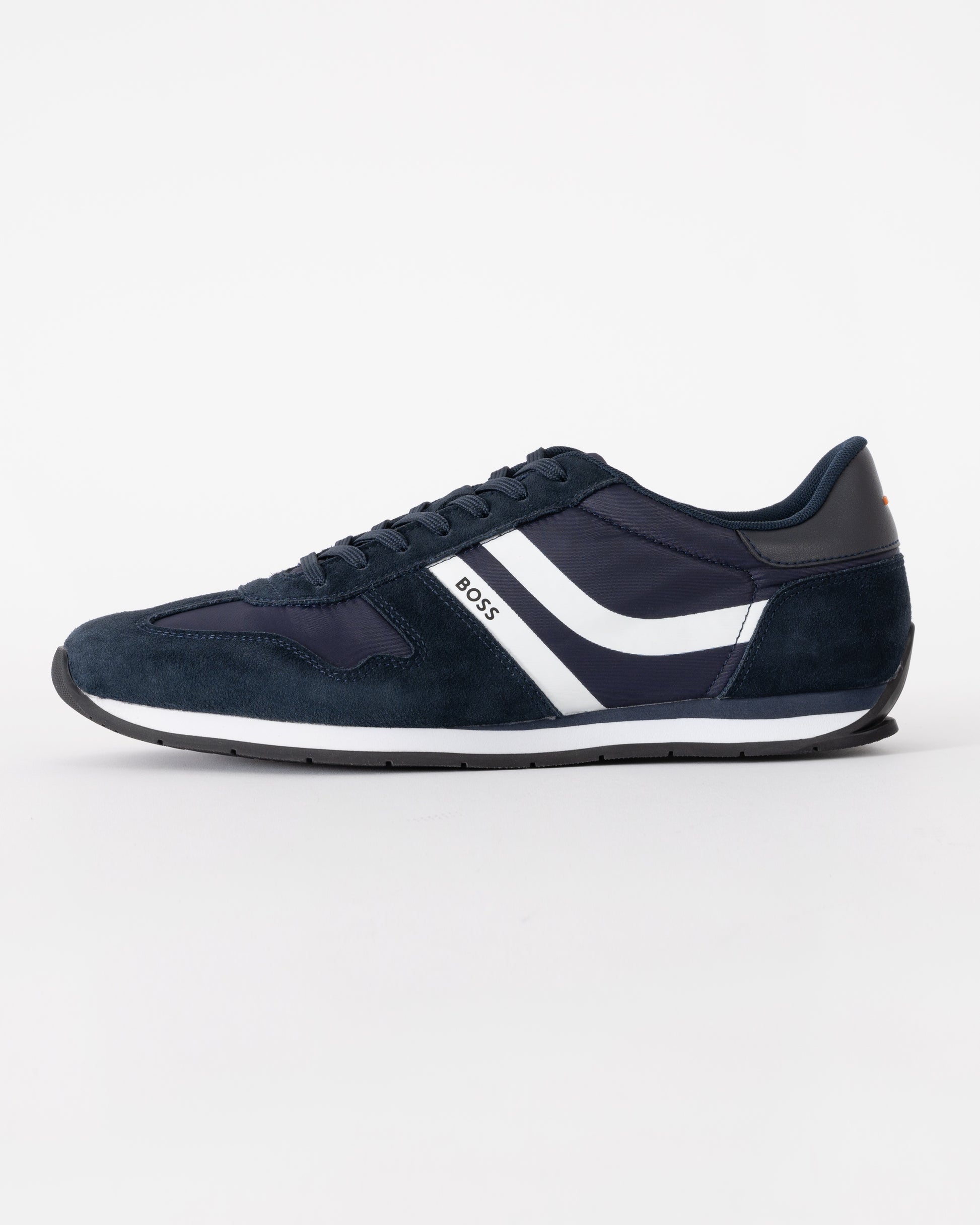 BOSS Orange Levon Runn Nymi Mens Trainers - Dark Blue 401 | CHO | Designer Mens Trainers