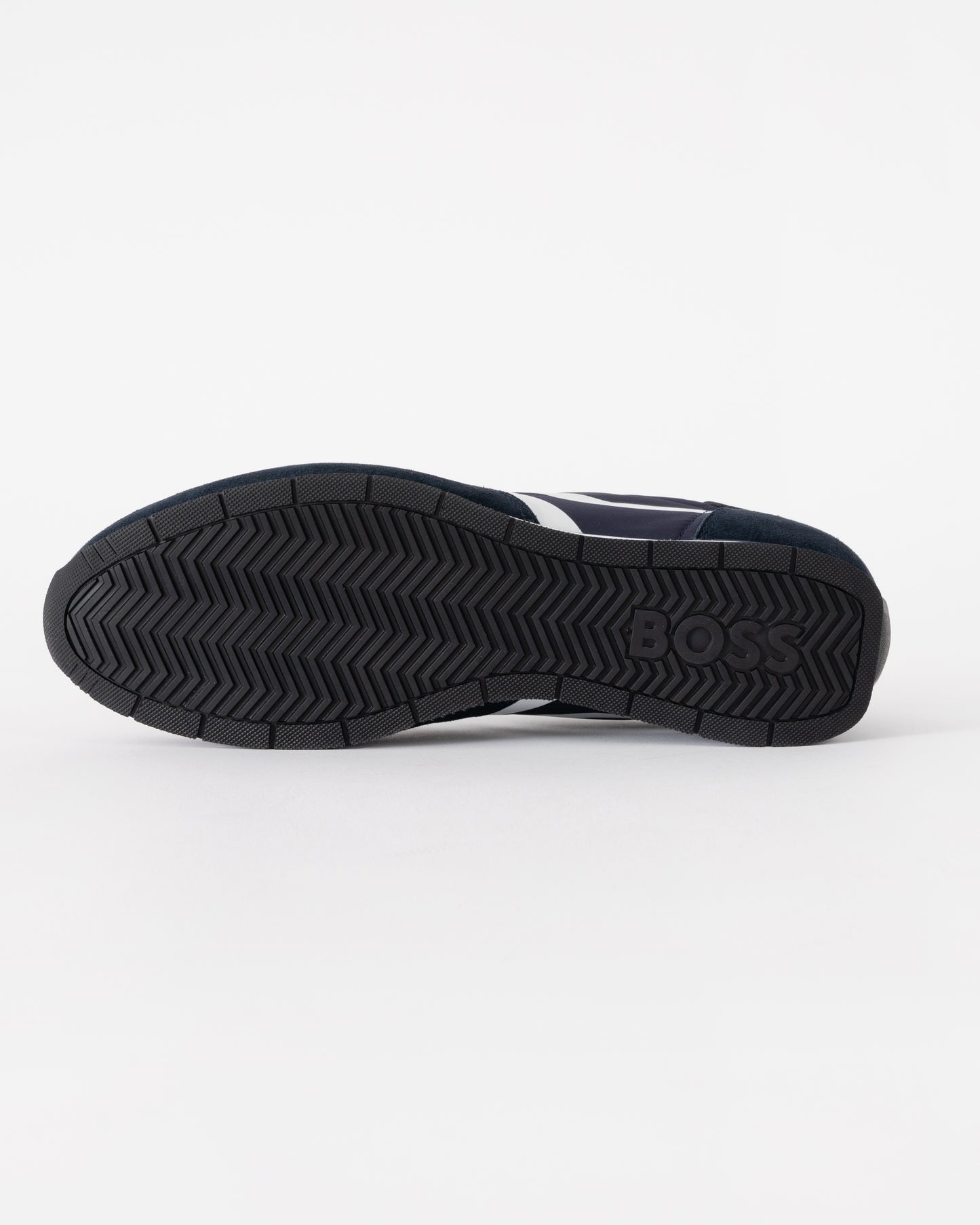 BOSS Orange Levon Runn Nymi Mens Trainers - Dark Blue 401 | CHO | Designer Mens Trainers