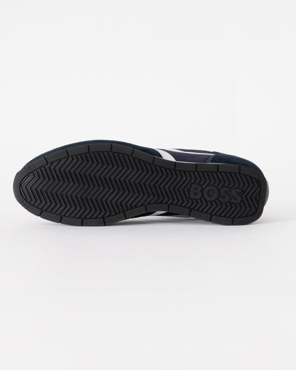 BOSS Orange Levon Runn Nymi Mens Trainers - Dark Blue 401 | CHO | Designer Mens Trainers