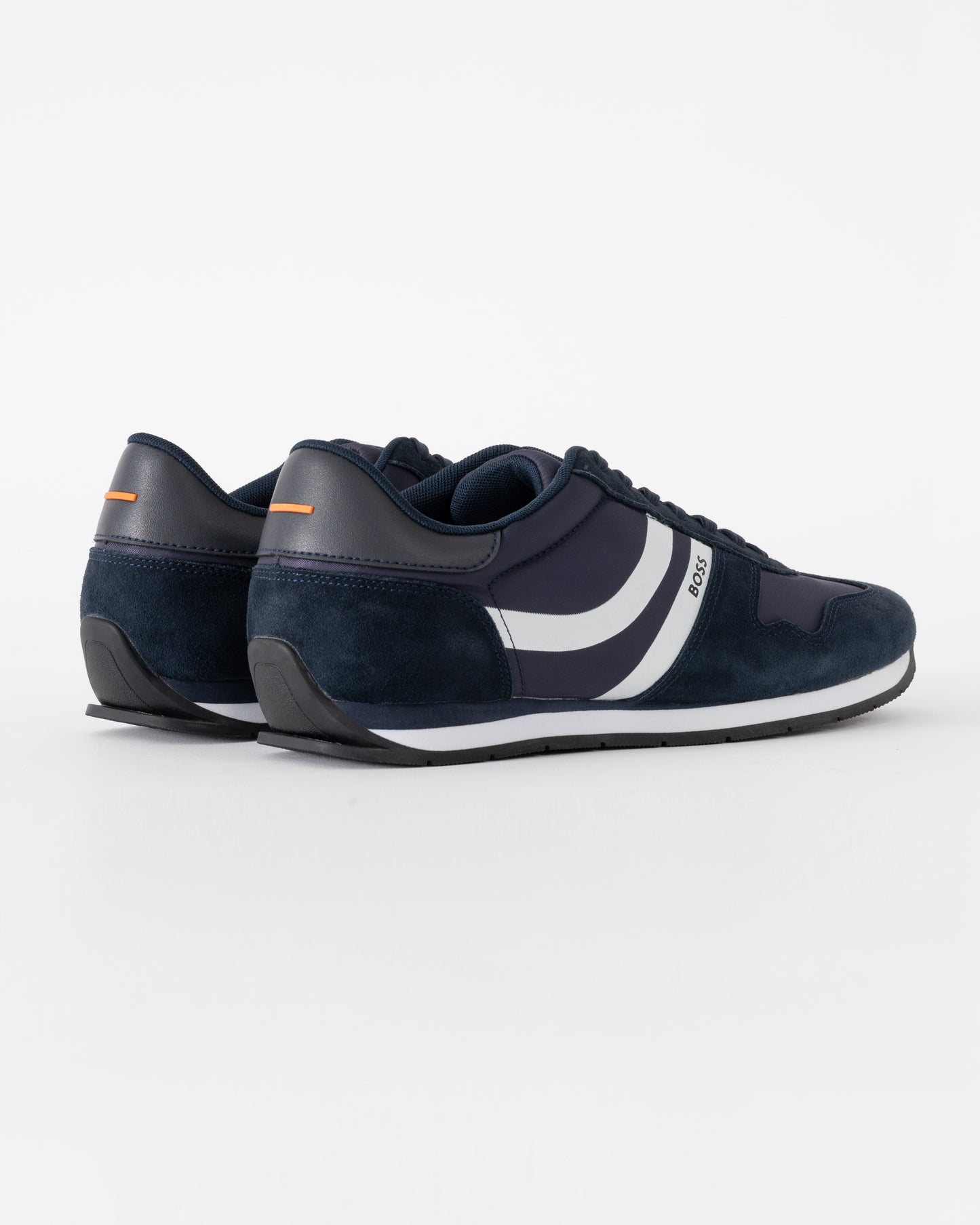 BOSS Orange Levon Runn Nymi Mens Trainers - Dark Blue 401 | CHO | Designer Mens Trainers