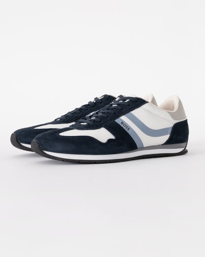 BOSS Orange Levon Runn Nymi Mens Trainers - Open Blue 461 | CHO | Designer Mens Trainers