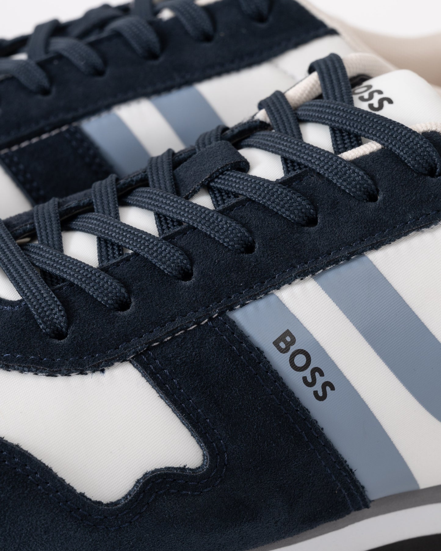 BOSS Orange Levon Runn Nymi Mens Trainers - Open Blue 461 | CHO | Designer Mens Trainers