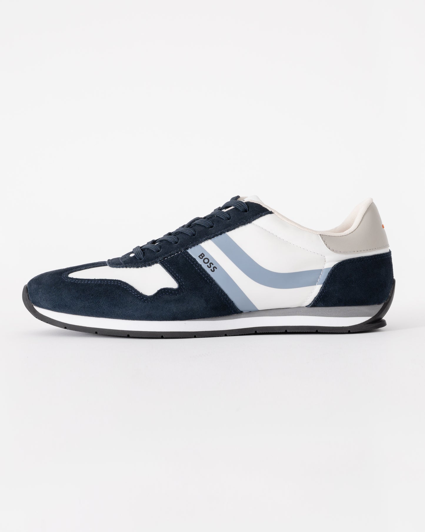 BOSS Orange Levon Runn Nymi Mens Trainers - Open Blue 461 | CHO | Designer Mens Trainers