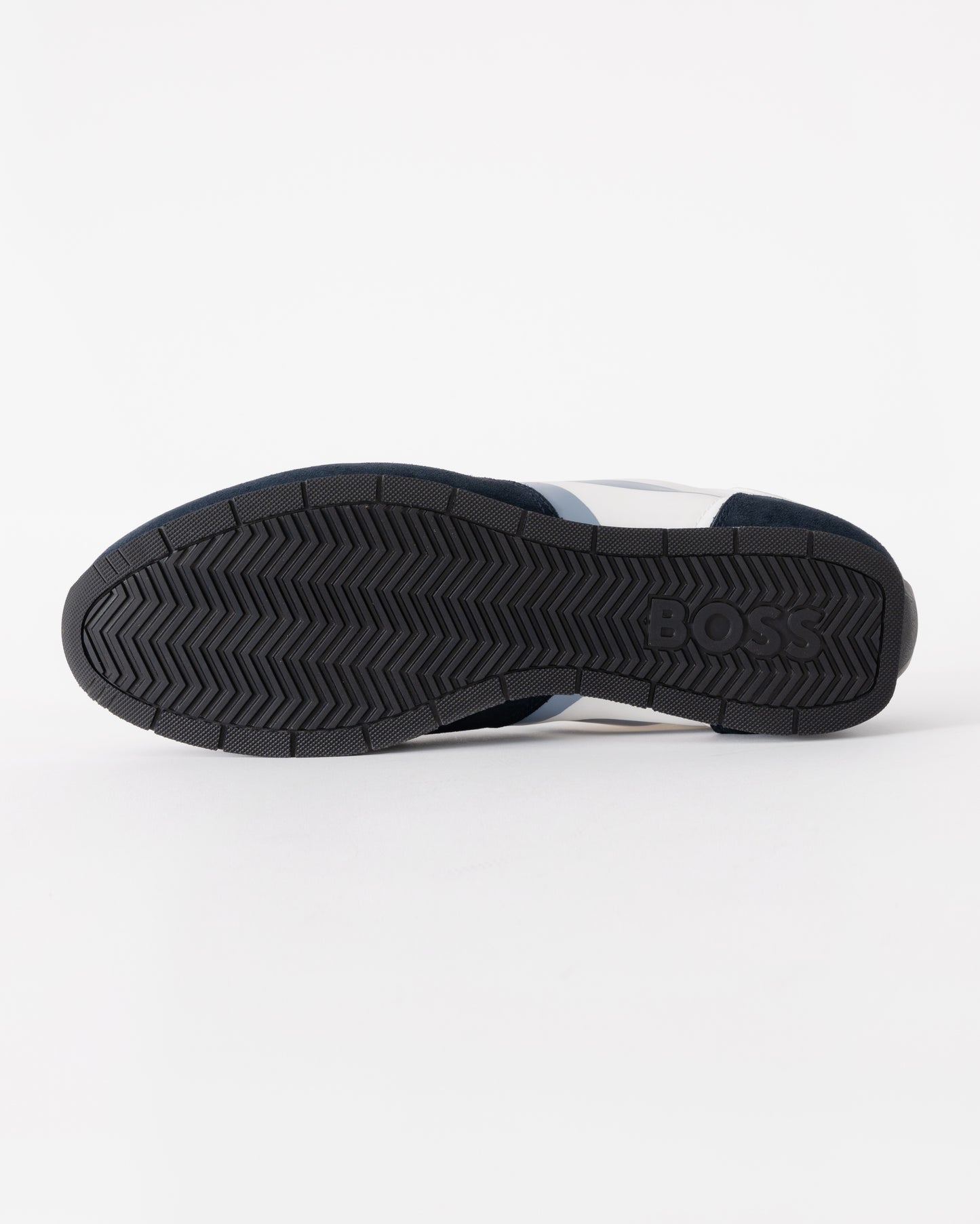 BOSS Orange Levon Runn Nymi Mens Trainers - Open Blue 461 | CHO | Designer Mens Trainers