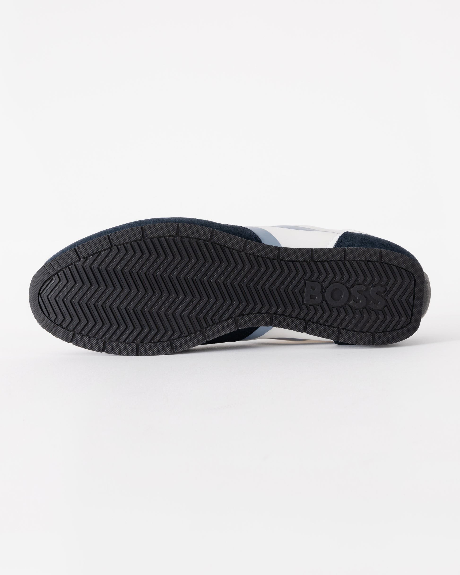 BOSS Orange Levon Runn Nymi Mens Trainers - Open Blue 461 | CHO | Designer Mens Trainers