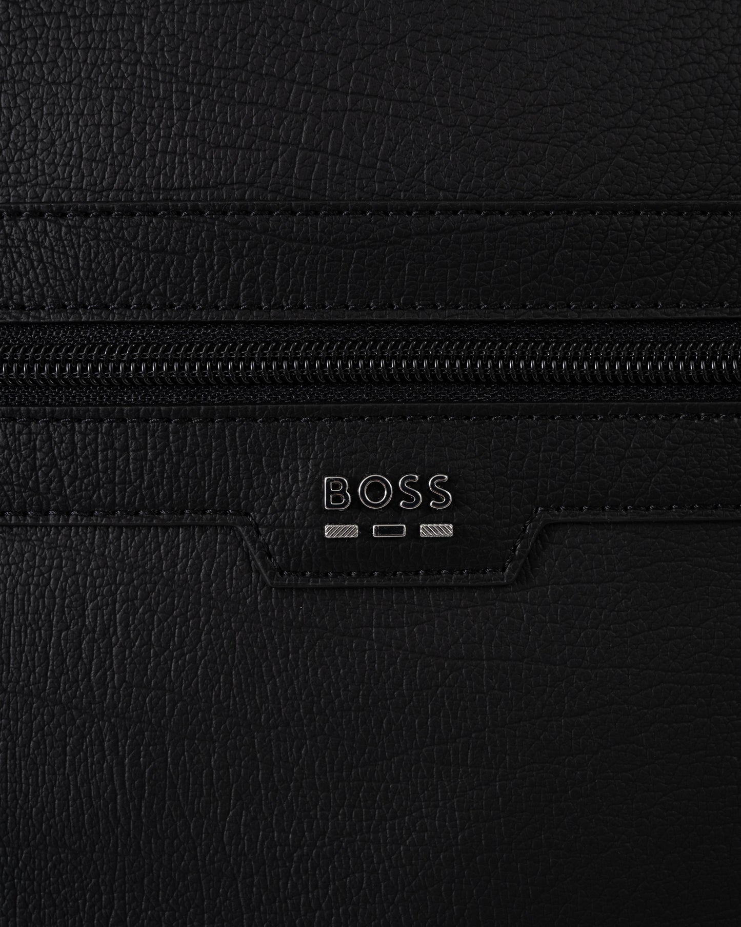 BOSS Orange Lewy Mens Faux Leather Backpack - Black 001 | CHO | Designer Mens Backpacks