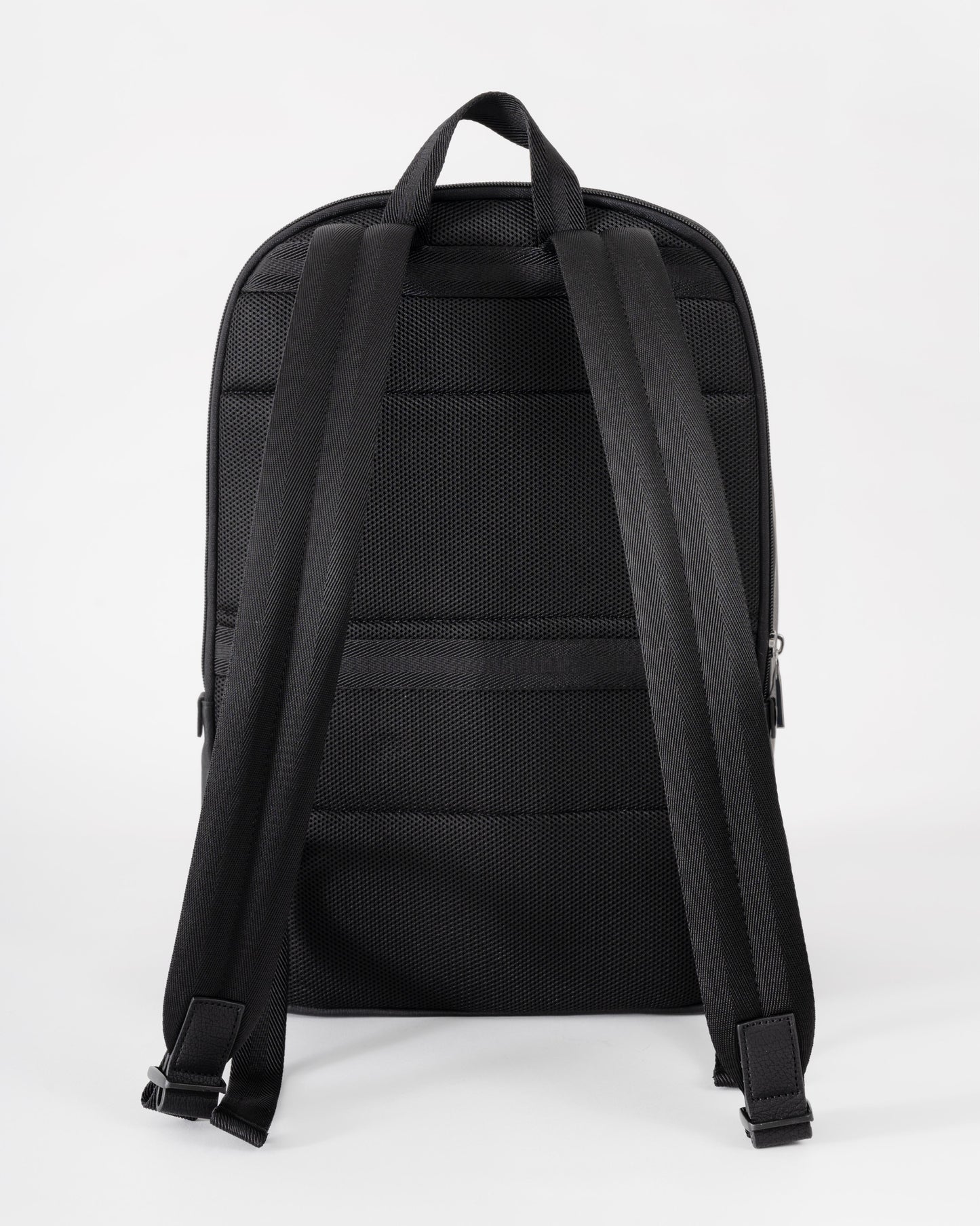 BOSS Orange Lewy Mens Faux Leather Backpack - Black 001 | CHO | Designer Mens Backpacks