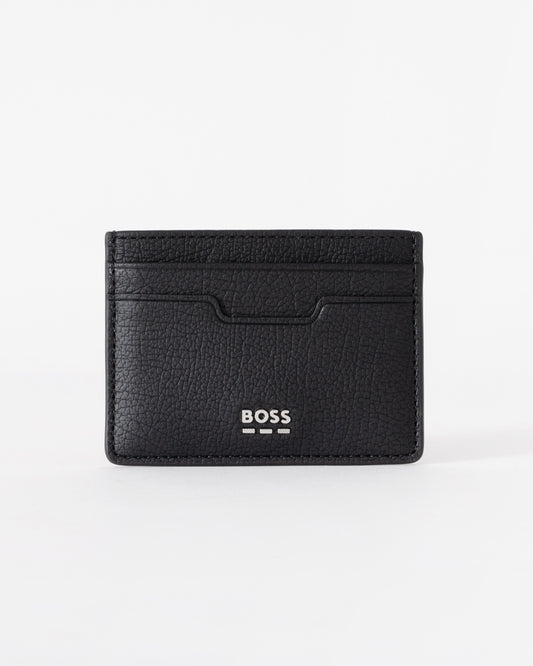 BOSS Orange Lewys Mens Card Holder - Black 001 | CHO | Designer Mens Wallets