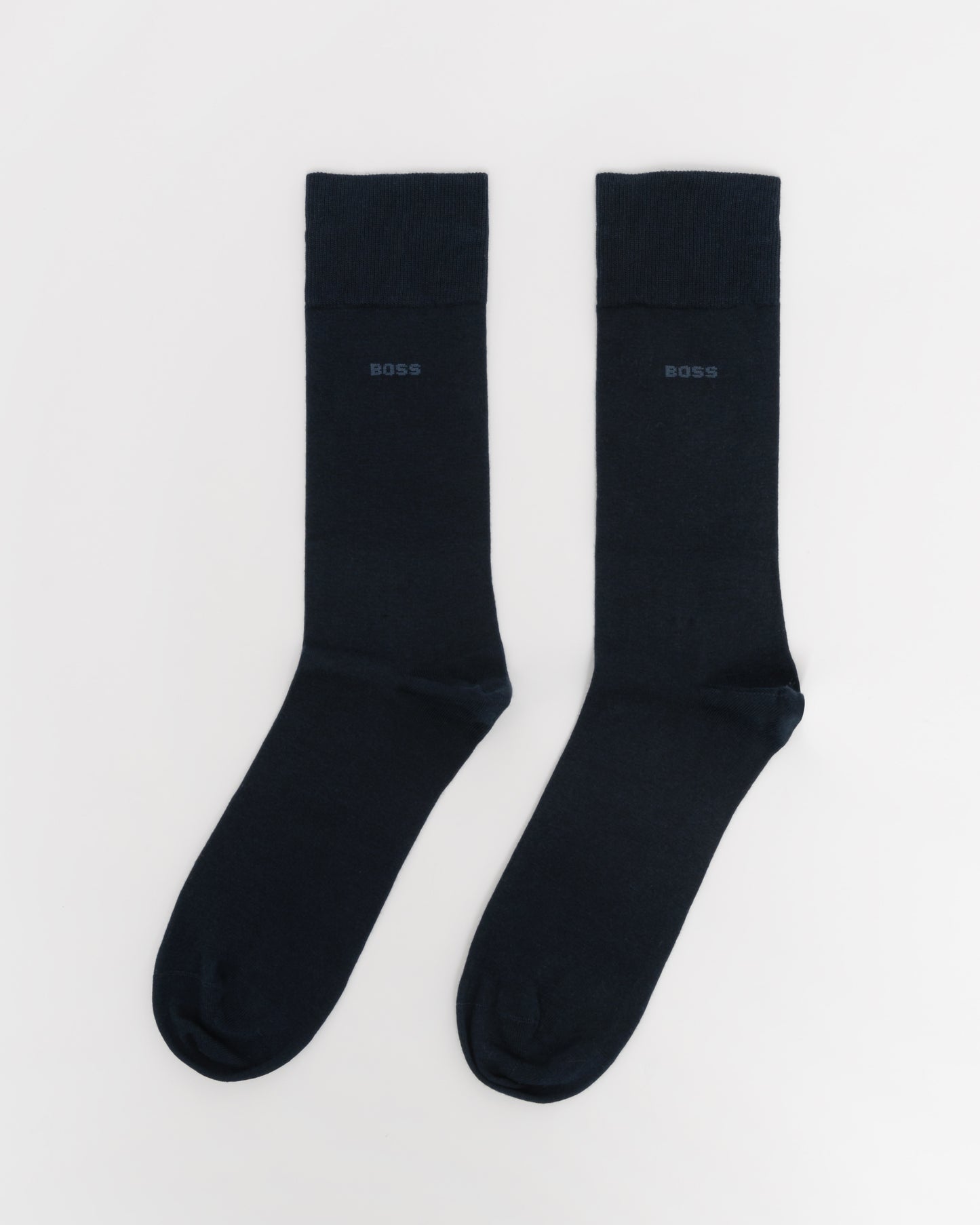 BOSS Orange Marc Logo Socks in Combed Stretch Cotton pack shot
