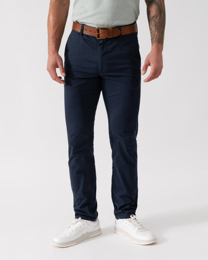 BOSS Orange Classic Slim Fit Chino - Dark Blue 404 - Main