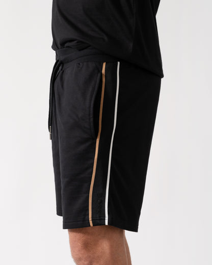 BOSS Orange Mens Iconic Loungewear Shorts 50545595 - Black 001