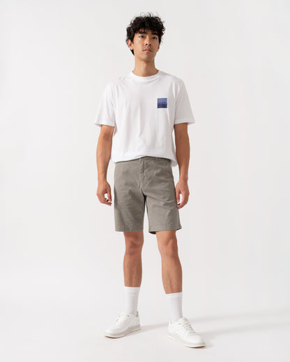 BOSS Orange Mens Slim-Fit Chino Shorts in Stretch-Cotton Twill - Grey 271
