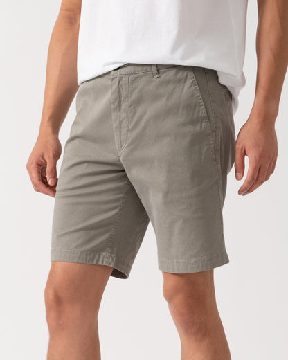 BOSS Orange Mens Slim-Fit Chino Shorts in Stretch-Cotton Twill - Grey 271